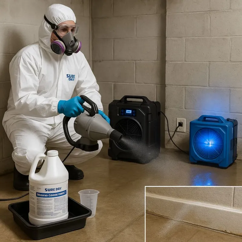 Sanitization and Odor Removal process in San Felipe Pueblo, NM